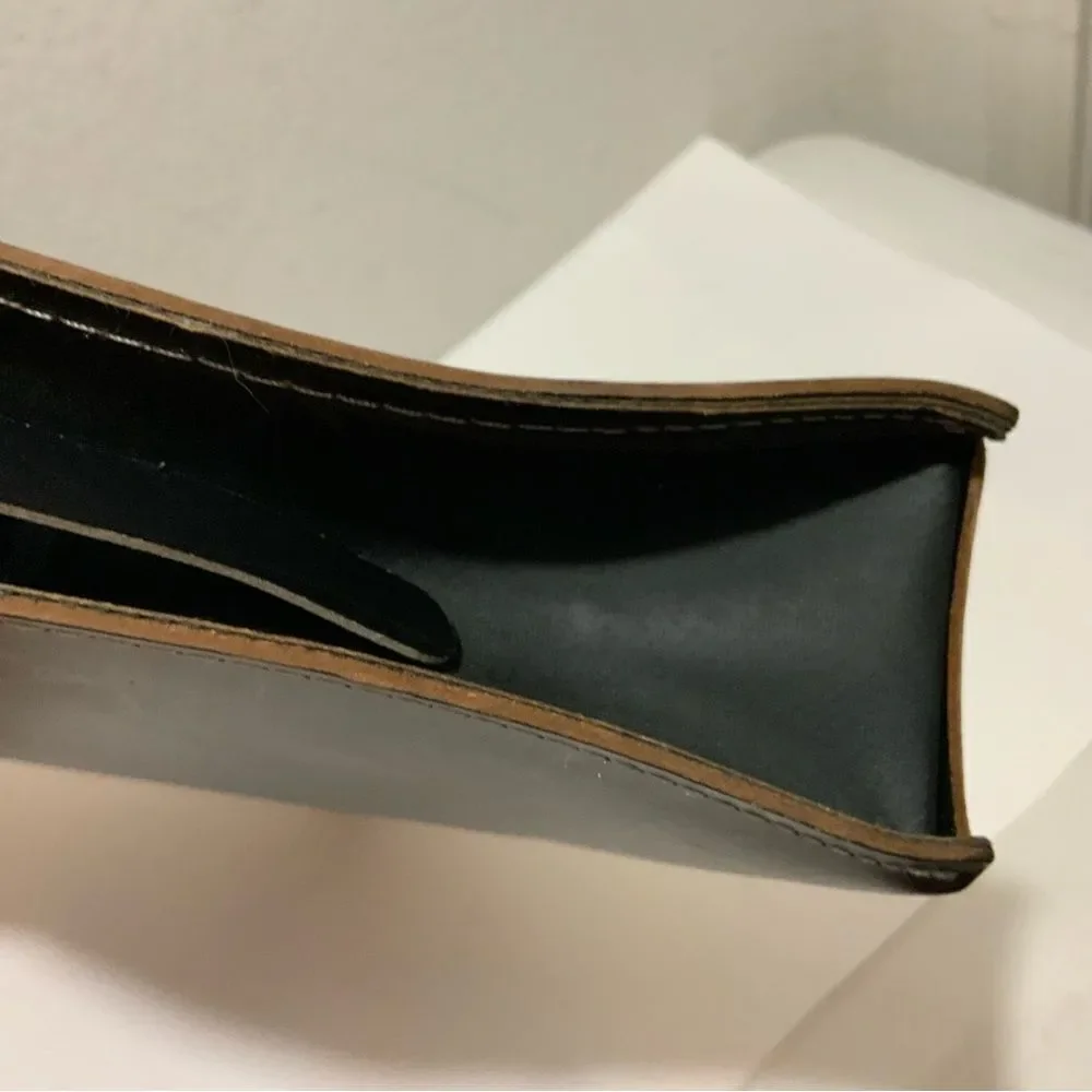 VACAVALIENTE Singapur U. Briefcase black leather